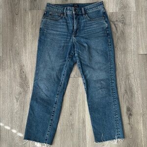J. Crew Curvy Essential Straight Jeans